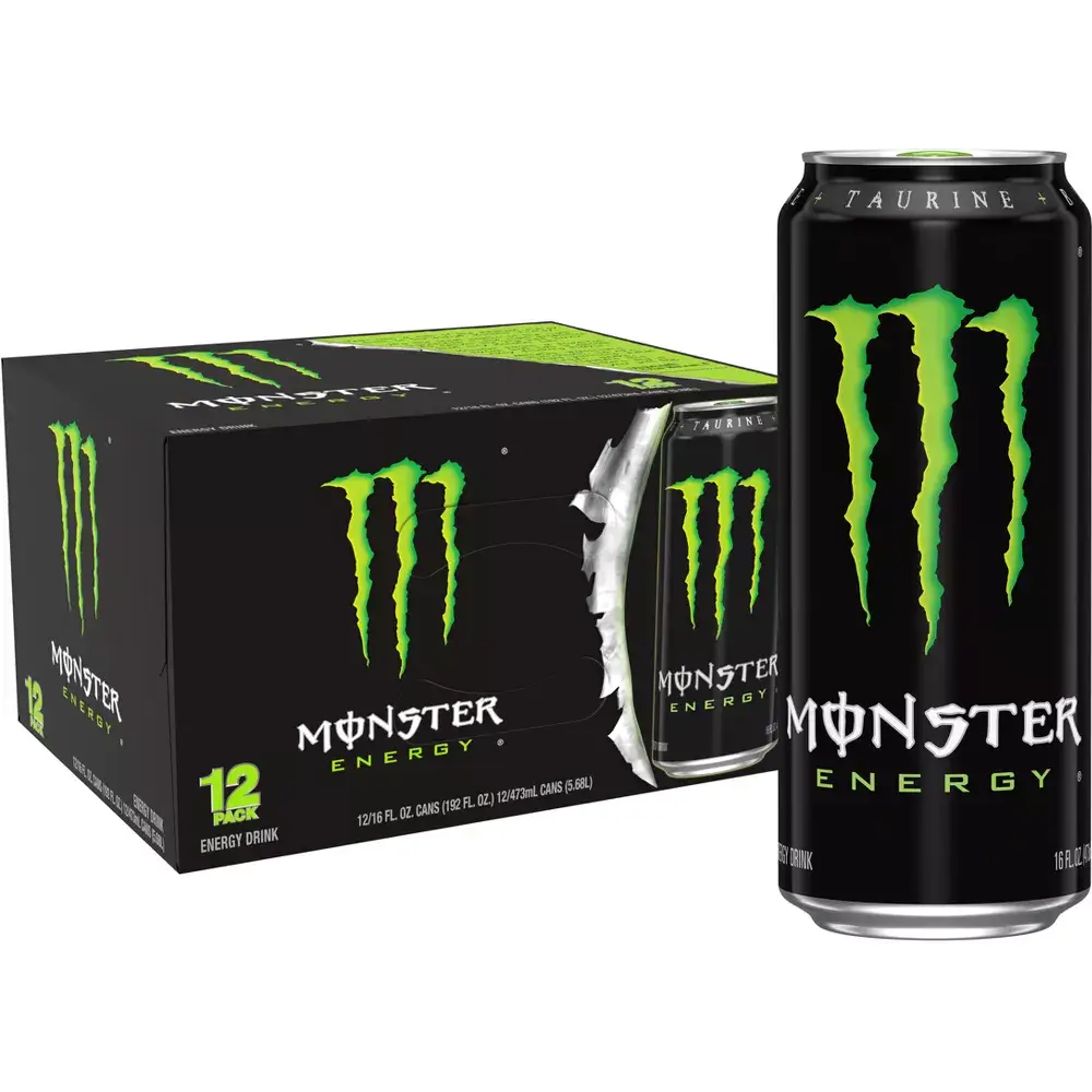 Monster Energy Original – 12pk/16 fl oz Cans Big Pack